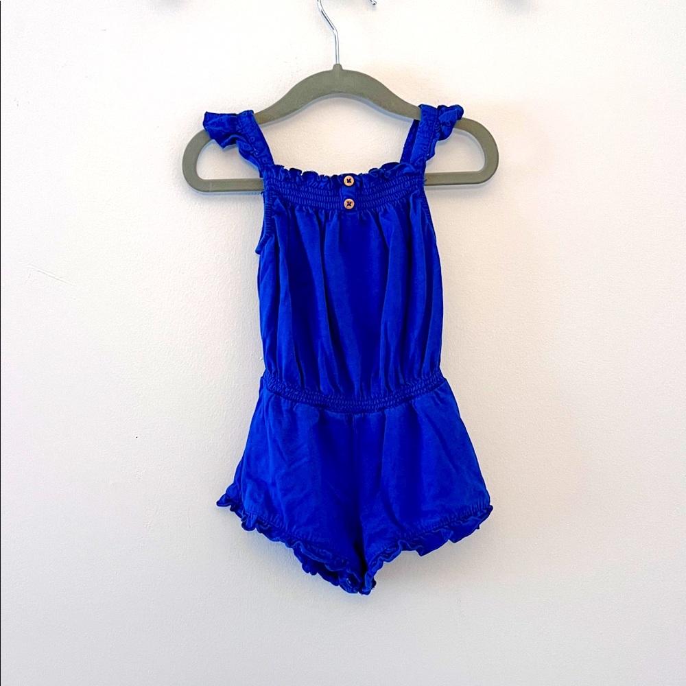 Zara Royal Blue Romper - 12-18 mo